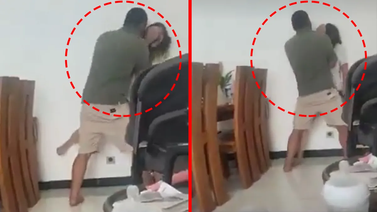 Sosyal Medyada Tepki Çığ Gibi Büyüdü: Cani Eş Karısını Darp Etti