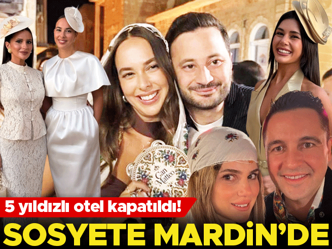 Sosyete Mardin'de: 5 Yıldızlı Otel Vaftiz İçin Kapandı