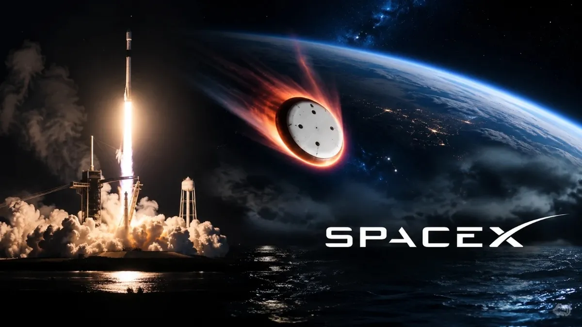 SpaceX'in gizli Starfall görevi: Uçan daire şeklindeki araç test edildi