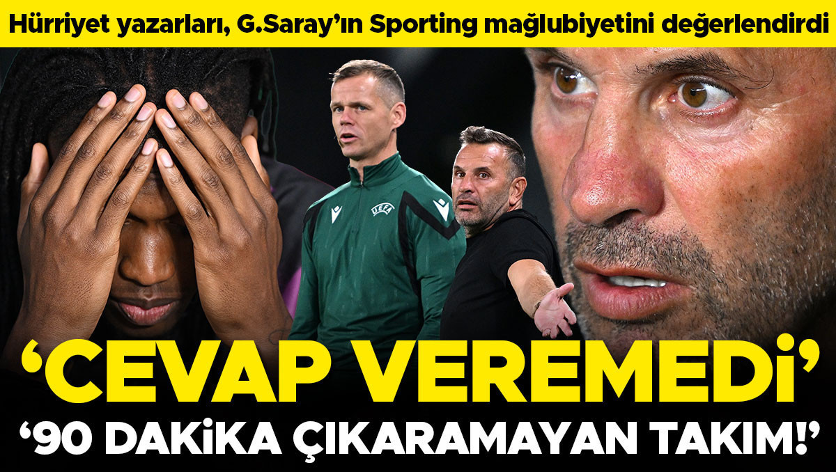 Sporting Galatasaray'ı 3-1 Mağlup Etti: Sarı-Kırmızılılar 90 Dakika Mücadelede Kaldı