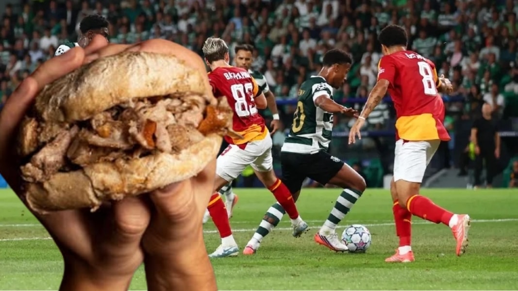 Sporting-Galatasaray maçında domuz etli sandviç krizi