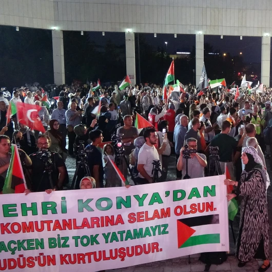 Srebrenitsa'dan Yola Çıkan 'Filistin Konvoyu' Konya'da