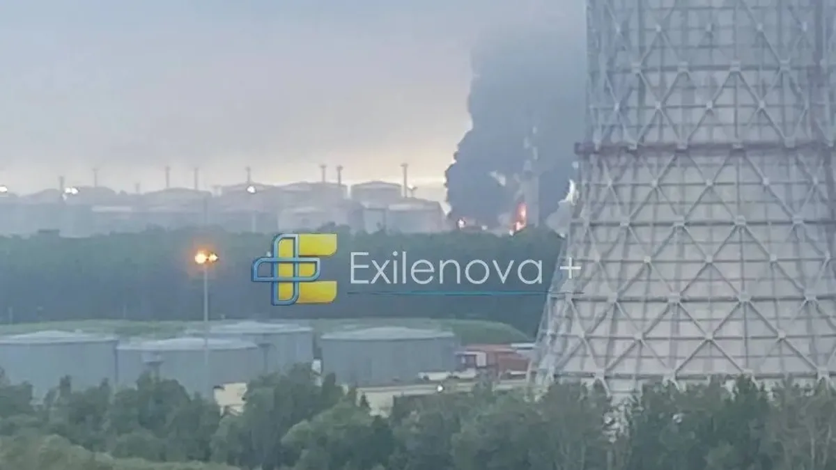 St. Petersburg'da petrol terminaline İHA saldırısı: 72 dron düşürüldü