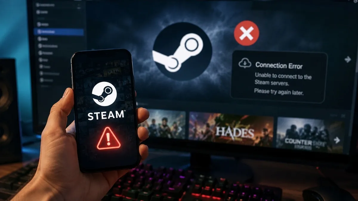 Steam Erişim Sorunu 12 Ağustos'ta Sürüyor: Kullanıcılar Çözüm Bekliyor