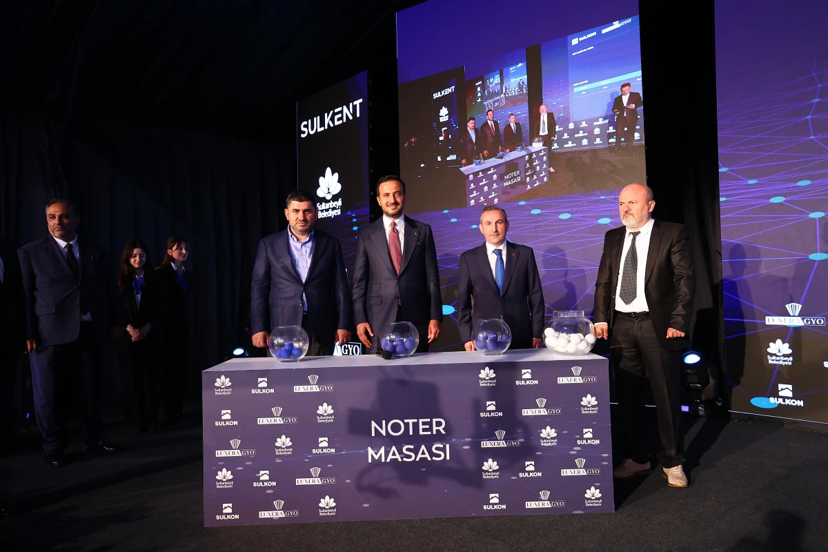 Sultanbeyli'de SULKENT projesinde hak sahipleri belirlendi