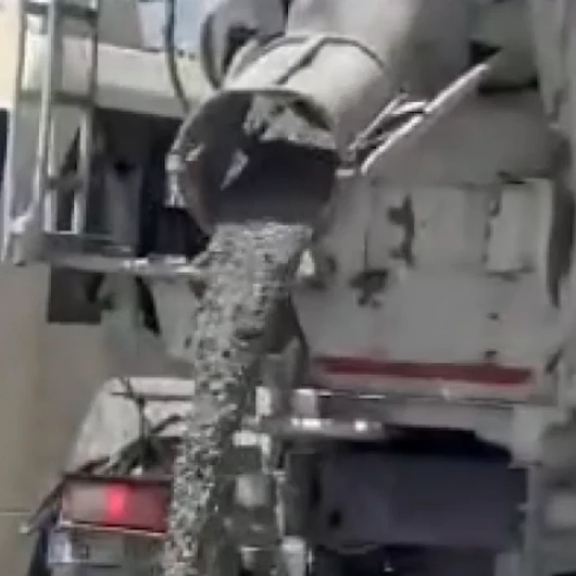 Sultangazi'de beton mikserine 1,5 milyon TL ceza