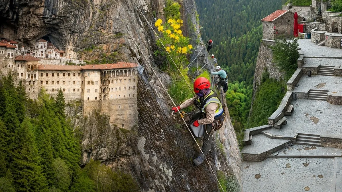 Sümela Manastırı yeniden ziyarete açıldı