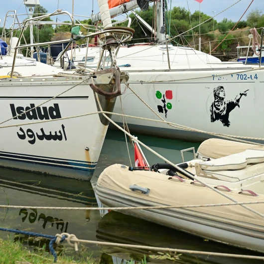 Sumud Filosu gemileri Antalya'da onarılıyor