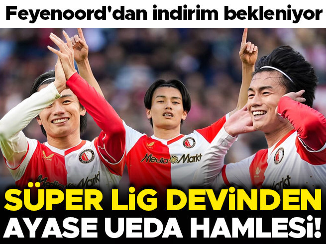 Süper Lig devi, Ayase Ueda için devrede