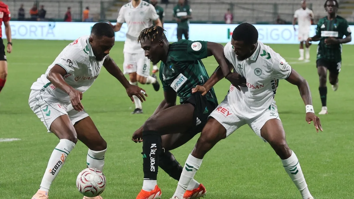 Süper Lig'de Kocaelispor'un Deplasman Zaferi: Konyaspor'u 2-1 Mağlup Etti