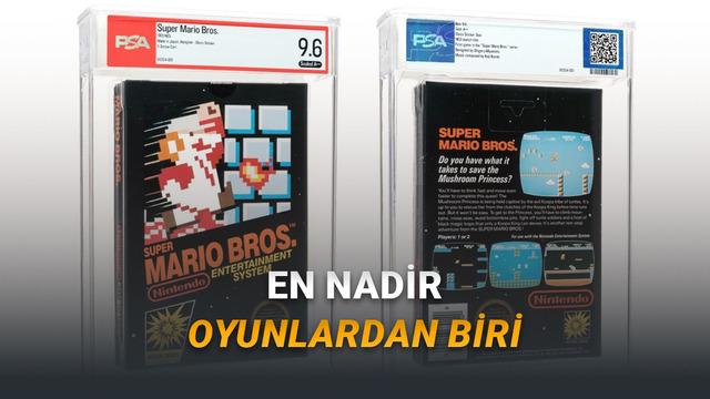Super Mario Bros.'un etiketsiz kopyası 3 milyon dolara satıldı