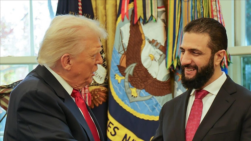 Suriye Cumhurbaşkanı Şara ve ABD Başkanı Trump kritik görüşme gerçekleştirdi