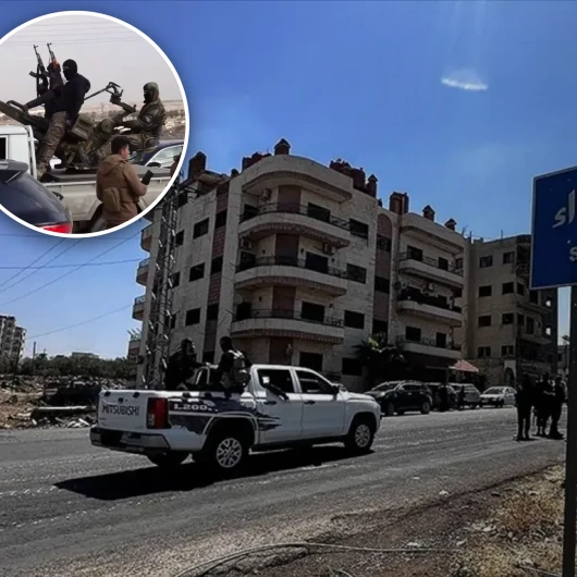 Suriye'de Yasa Dışı Gruplar Şam-Süveyda Yolunu Kapattı