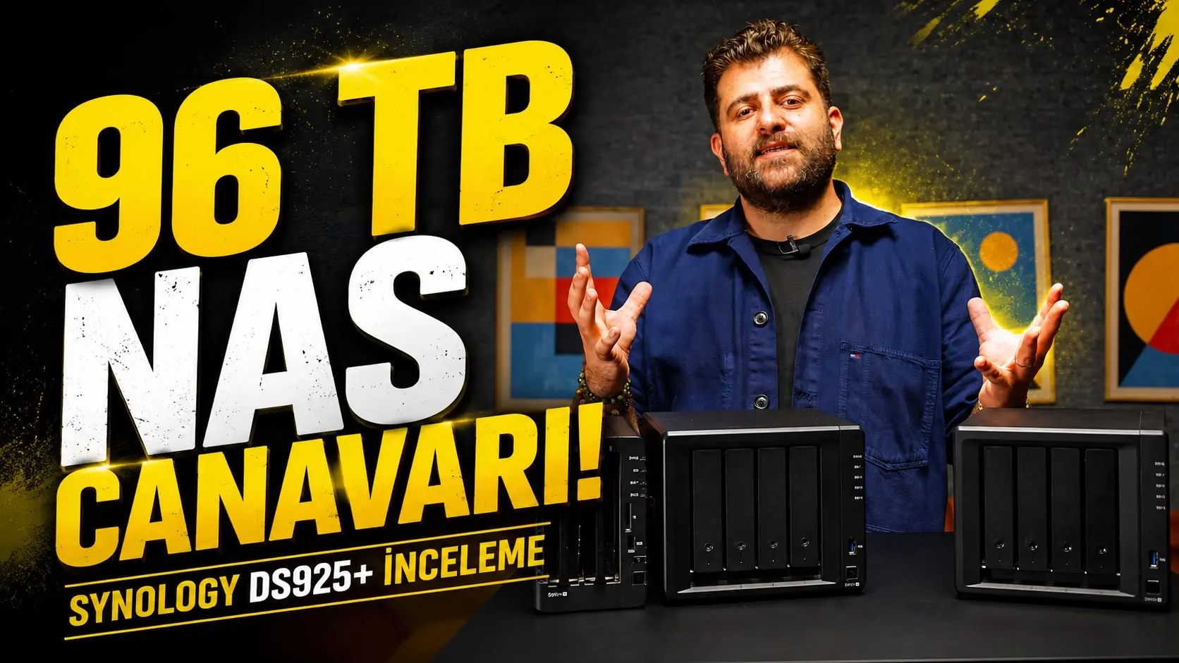 96 TB Depolama Sunan Synology Diskstation DS925+ İncelendi