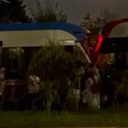 T1 Tramvay Hattında Kaza: İki Tramvay Çarpıştı, Yaralılar Var