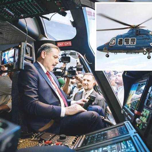 T625 GÖKBEY Helikopteri Emniyet'e Teslim Edildi