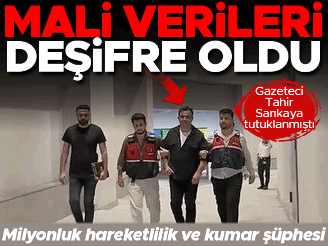 Tahir Sarıkaya'nın MASAK Raporu: 236 Milyon Liralık İşlem ve Kumar Şüphesi
