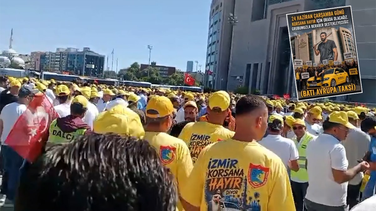 Taksiciler Adalet İçin Sopaları Kaldırdı: Davada Gergin Bekleyiş
