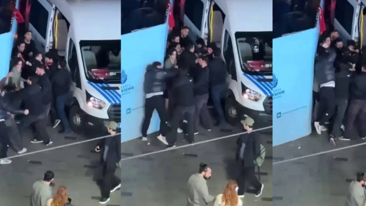 Taksim'de Soma protestosuna polis müdahalesi: Gençler gözaltında