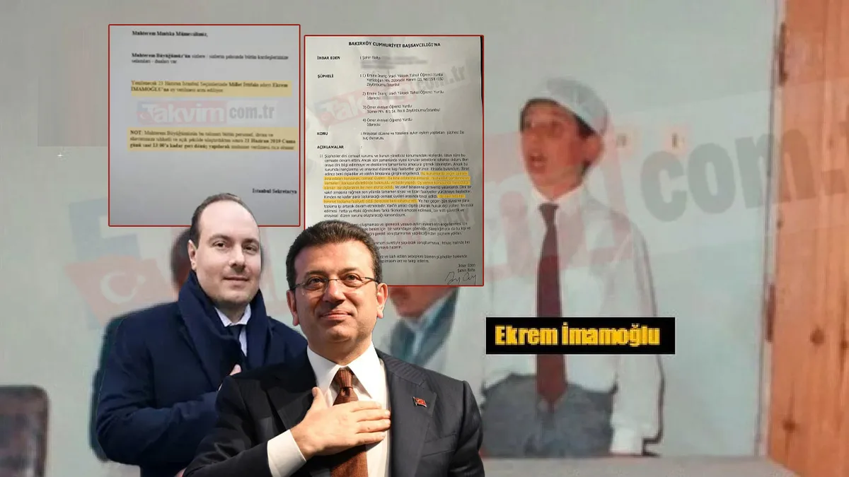 Takvim, İmamoğlu-Kuriş Hattını Belgeledi: İBB'deki Süleymancı Kontenjan ve İmar Diyeti