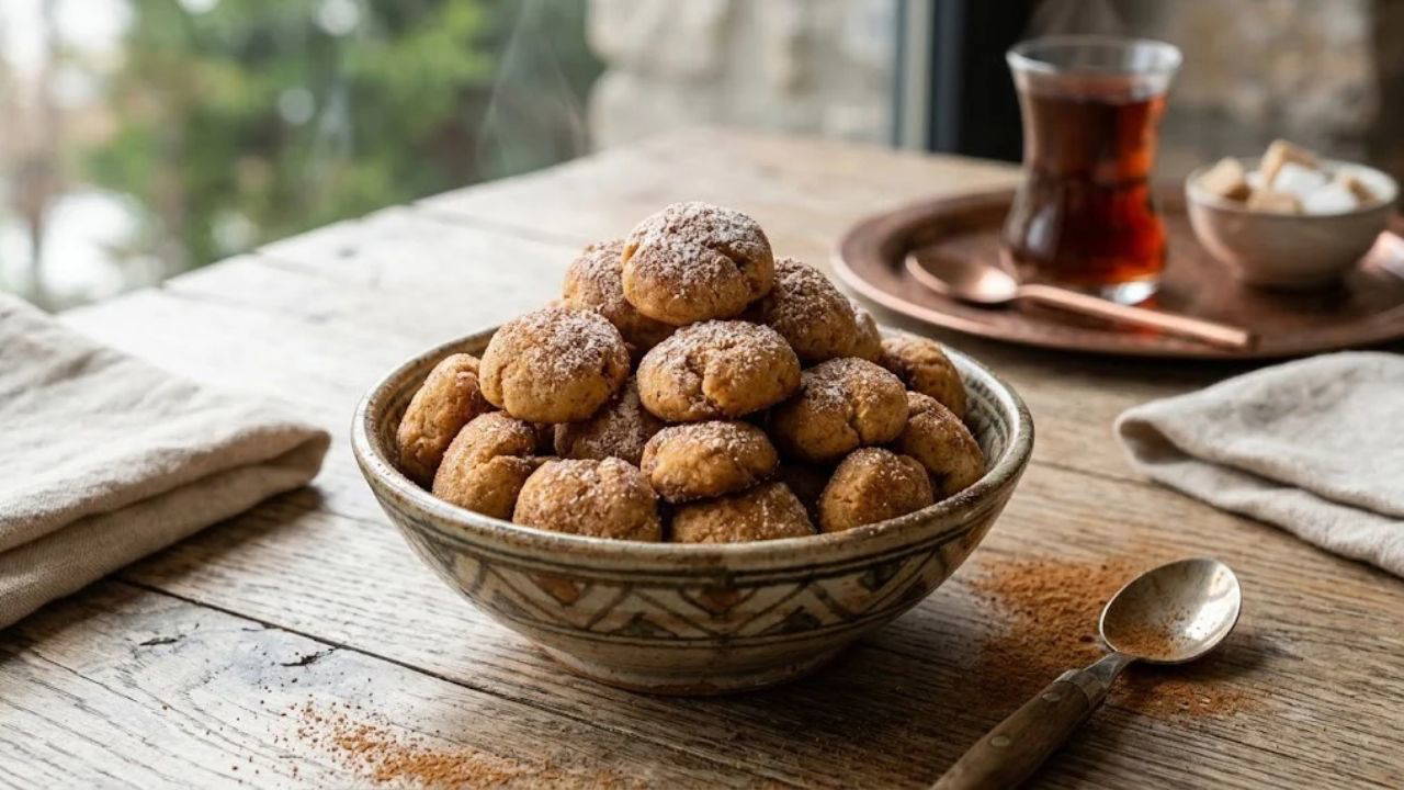 Tarçınlı Mini Kurabiye: Çay Saatlerinin Vazgeçilmezi