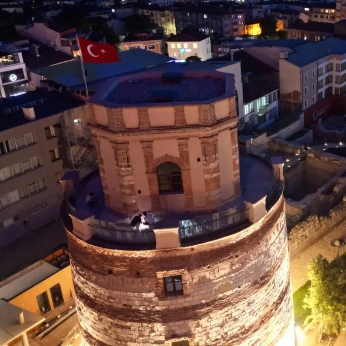 Tarihi Edirne Saat Kulesi Restore Edildi, Ziyarete Açıldı