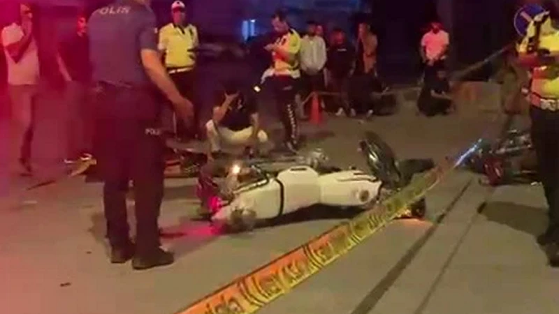 Tarsus'ta Motosiklet Kazası: 1 Ölü, 1 Ağır Yaralı