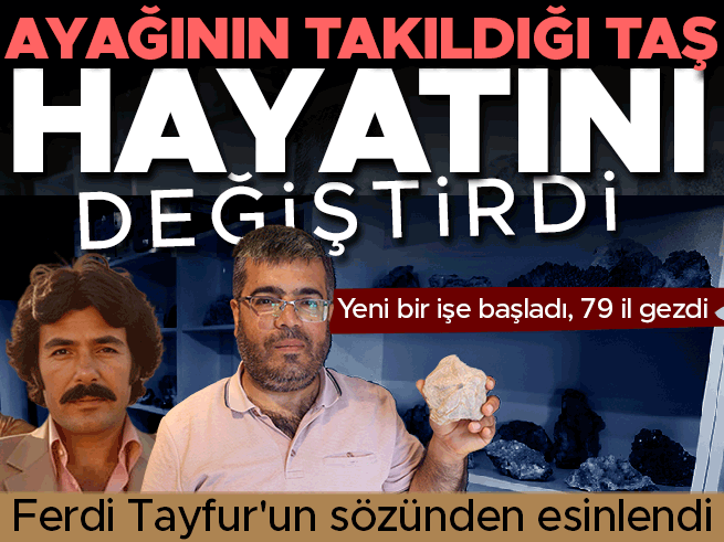 Taş Koleksiyoncusu 15 Bin Doğal Taşla 79 İl Gezdi