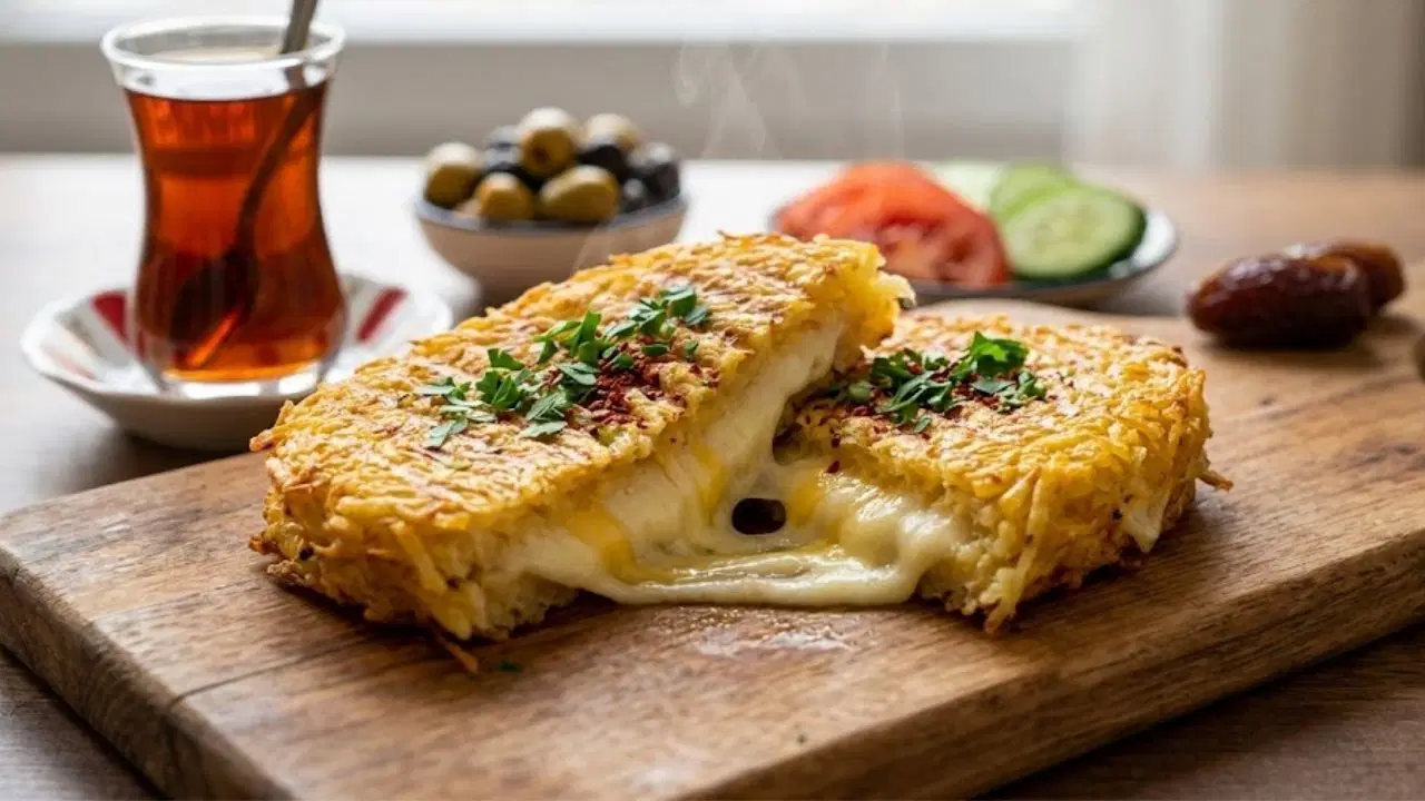 Tavada pratik patates tostu: Ekmek yok, lezzet çok