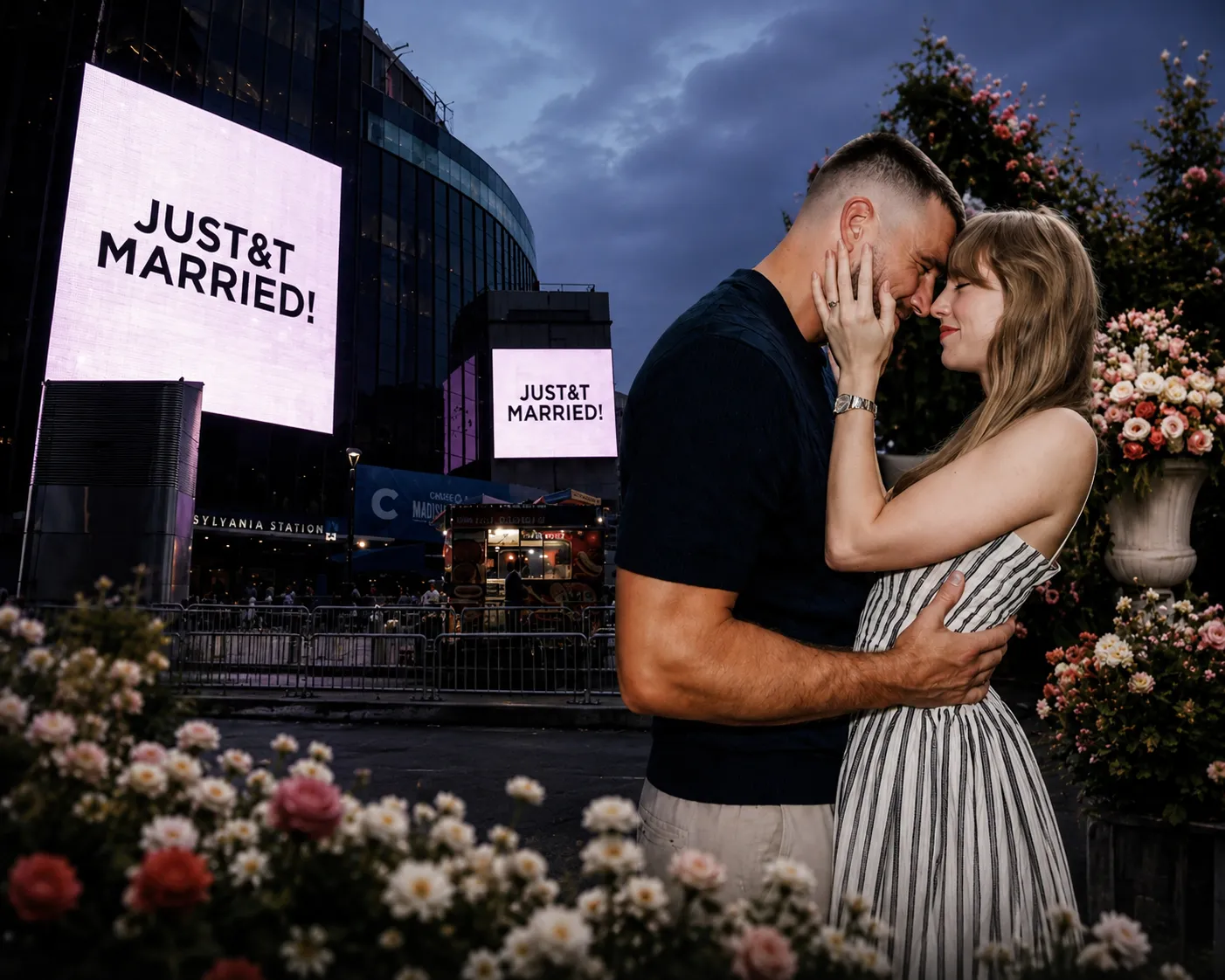 Taylor Swift ve Travis Kelce New York'ta evlendi