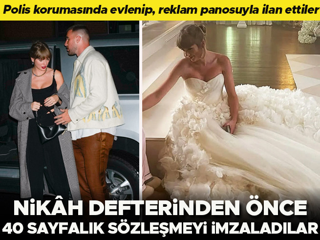 Taylor Swift ve Travis Kelce Dev Güvenlik Önlemleriyle Evlendi