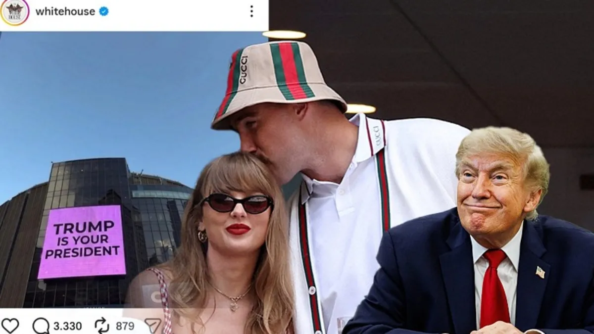 Trump Temalı Düğün: Taylor Swift ve Travis Kelce NY'de Evlendi
