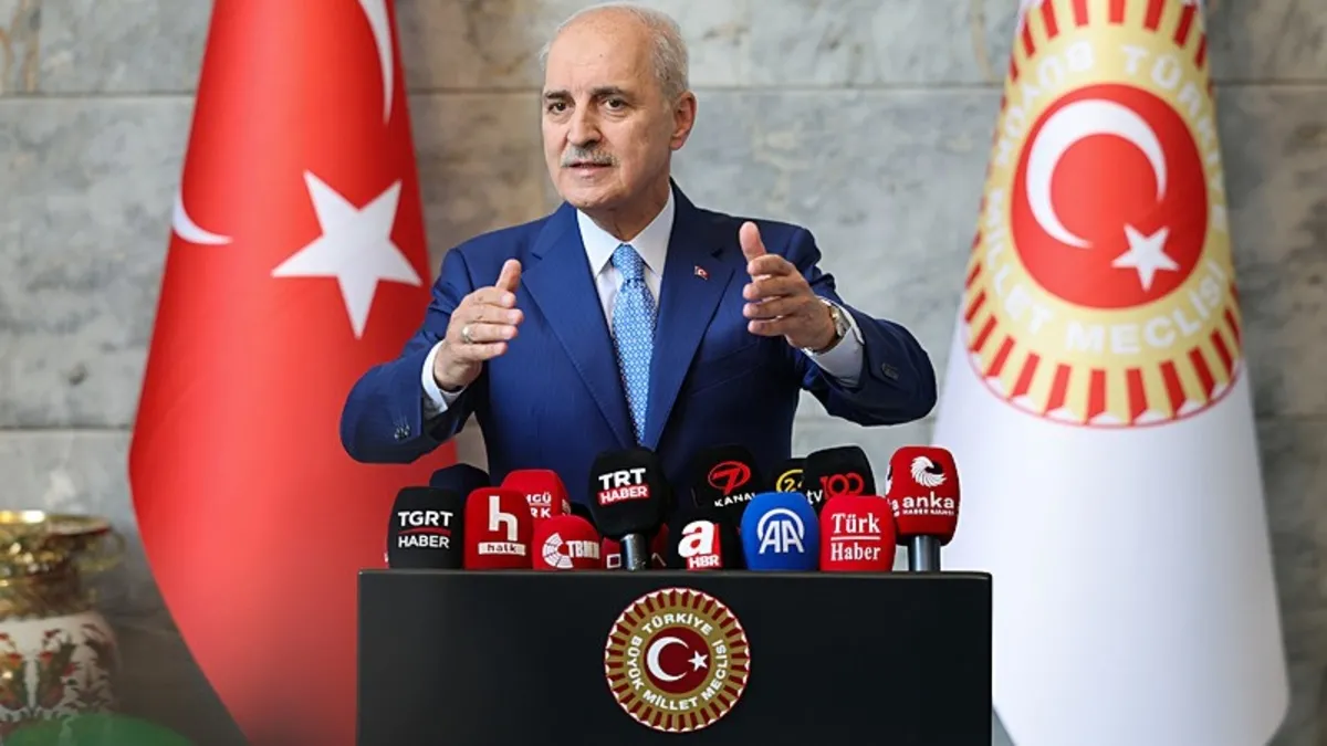 TBMM Başkanı Kurtulmuş, AK Parti heyetini kabul etti