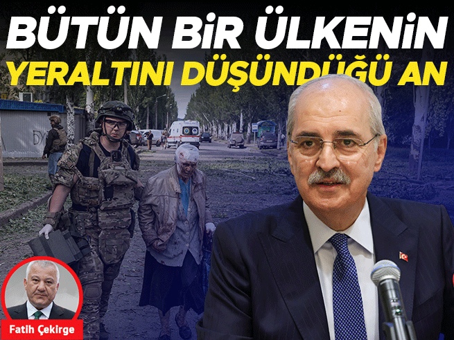 TBMM Başkanı Kurtulmuş: BM'nin çaresizliği bir ülkenin yeraltında görülüyor