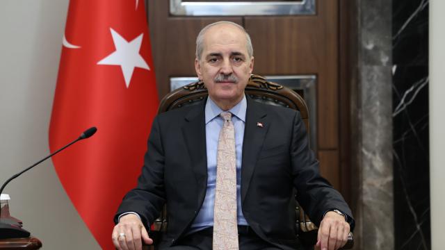 TBMM Başkanı Kurtulmuş, MHP Lideri Bahçeli'yi Ziyaret Etti