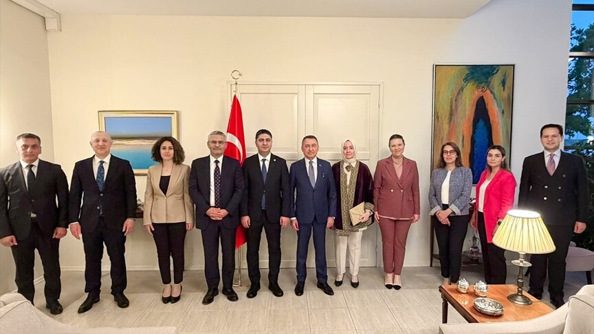 TBMM Dışişleri Komisyonu Başkanı Oktay Estonya'da Temaslara Başladı