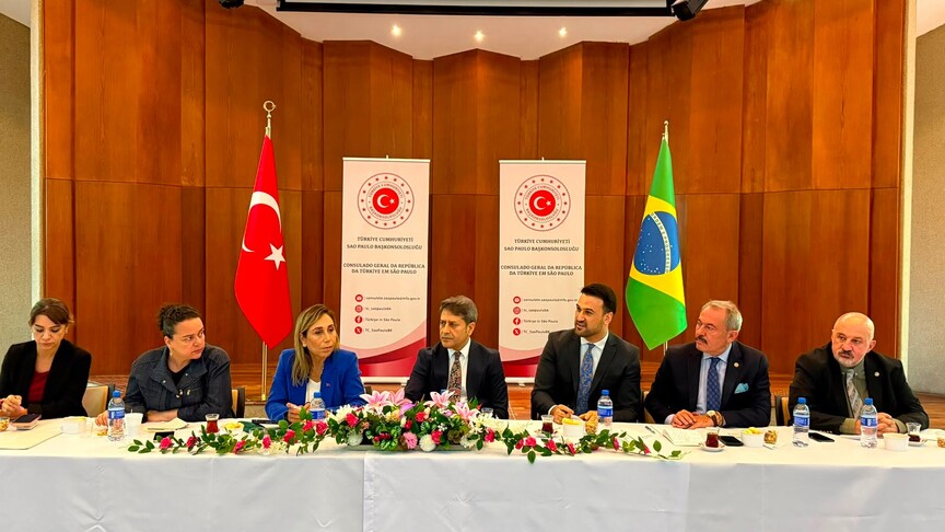 TBMM Heyeti Brezilya'da Türkiye-Latin Amerika İlişkilerini Görüştü