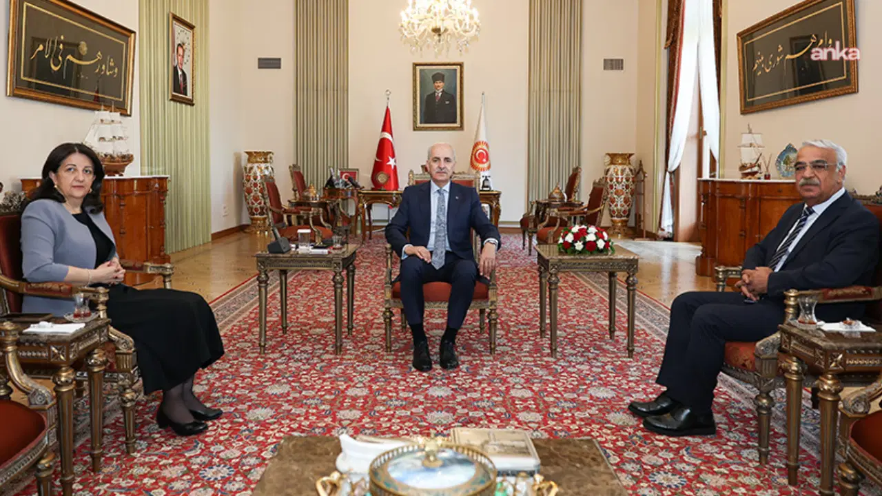 TBMM'de süreç teması: İmralı Heyeti, Numan Kurtulmuş ile görüşecek