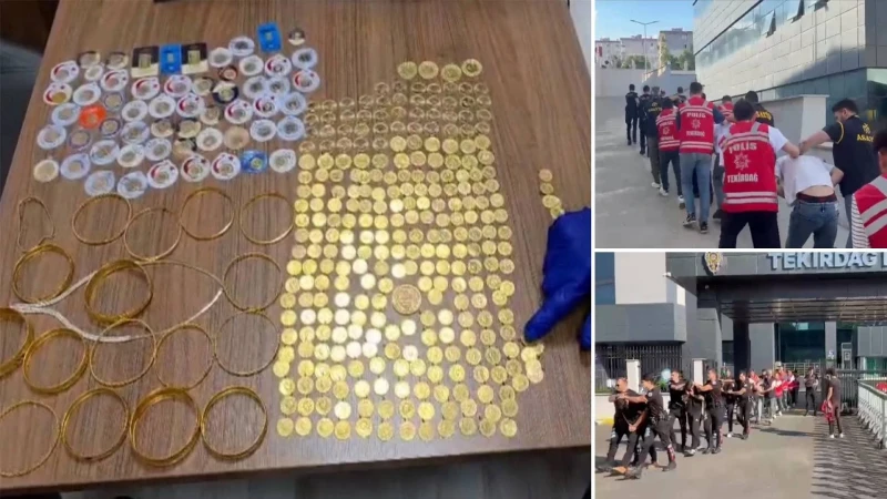 Tekirdağ'da 18 milyonluk telefon dolandırıcılığı şebekesi çökertildi: 11 kişi tutuklandı