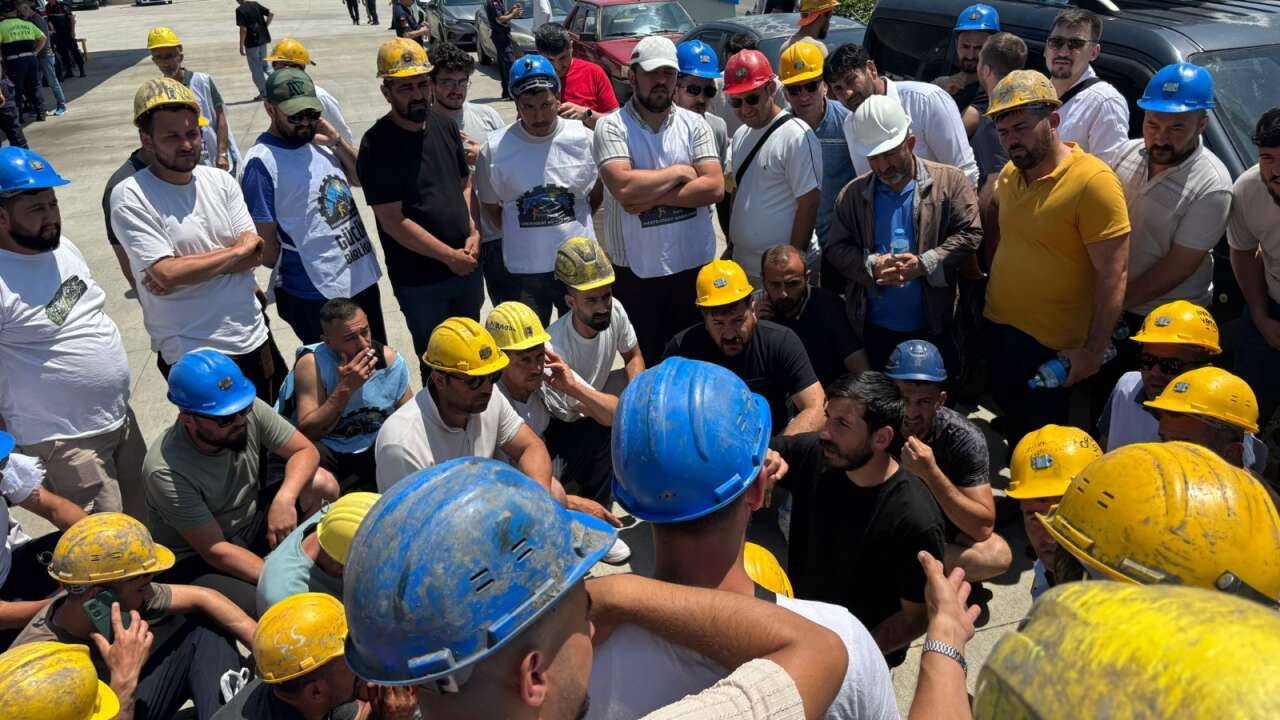 Tekirdağ'da maden işçilerine polis müdahalesi: Tokat atıldı