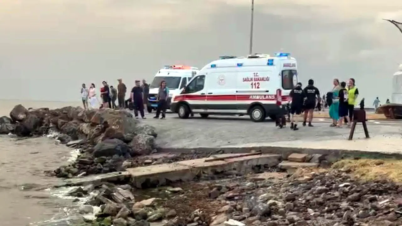 Tekirdağ'da denizde kaybolan kişi için arama çalışmaları sürüyor