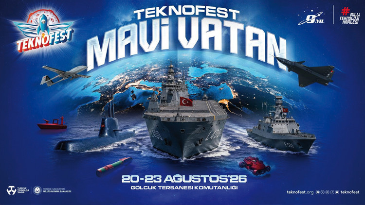 TEKNOFEST Mavi Vatan Gölcük'te Deniz ve Teknolojiyi Buluşturacak