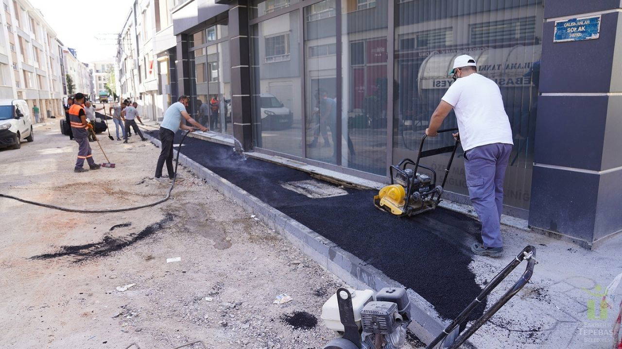 Tepebaşı Belediyesi altyapı yenileme çalışmalarına hız verdi