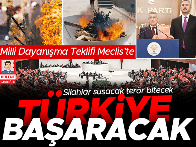 Terörsüz Türkiye İçin 12 Maddelik Yasa Teklifi Meclis'te