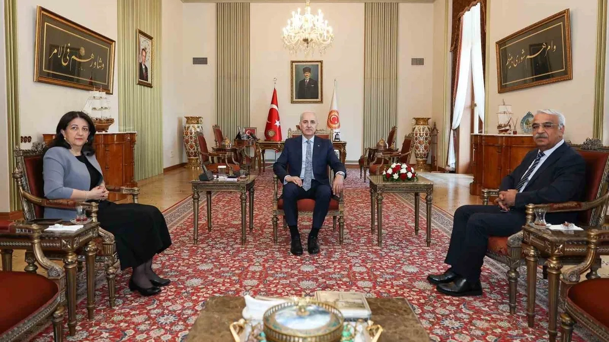 Terörsüz Türkiye için çerçeve yasa geliyor: DEM Parti heyeti Ankara'da