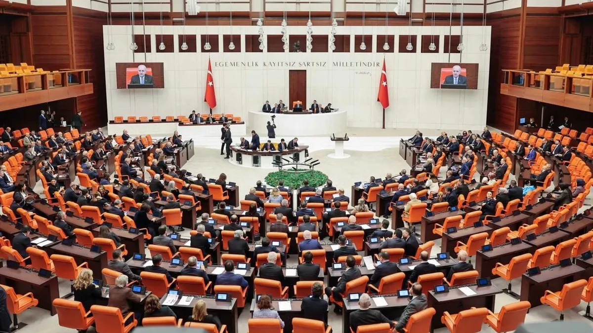 Terörsüz Türkiye Yolunda Tarihi Adım: TBMM Genel Kurulu'nda Oylama
