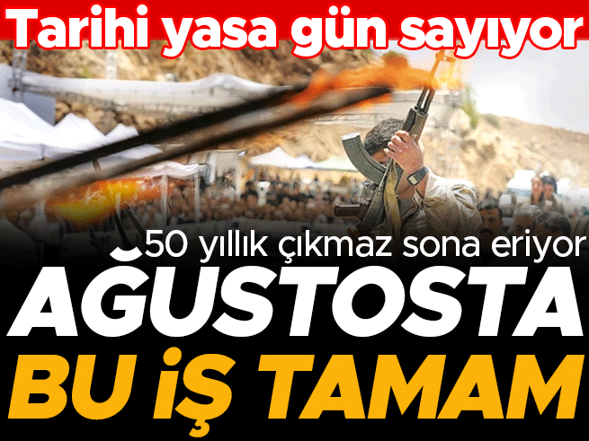 Terörsüz Türkiye'de Tarihi Yasa İçin Geri Sayım Başladı