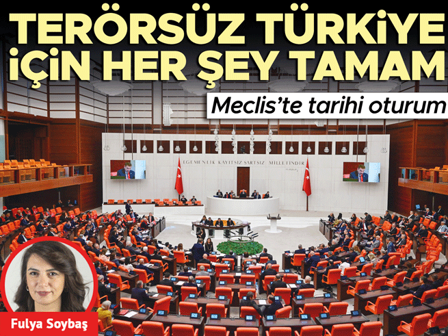 Terörsüz Türkiye Yolunda Çerçeve Yasa Meclis'te