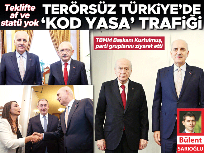 Terörsüz Türkiye'de 'Kod Yasa' hazırlığı sona yaklaştı