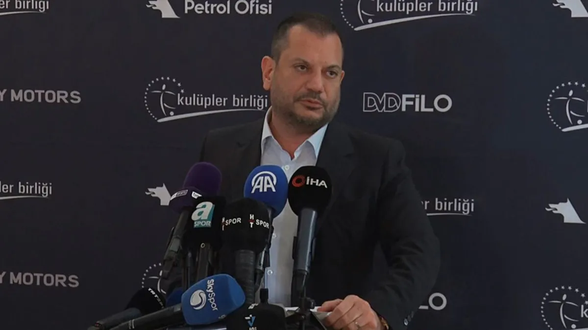 TFF'den Ertuğrul Doğan'a tebrik: Kulüpler Birliği Başkanı yeniden seçildi